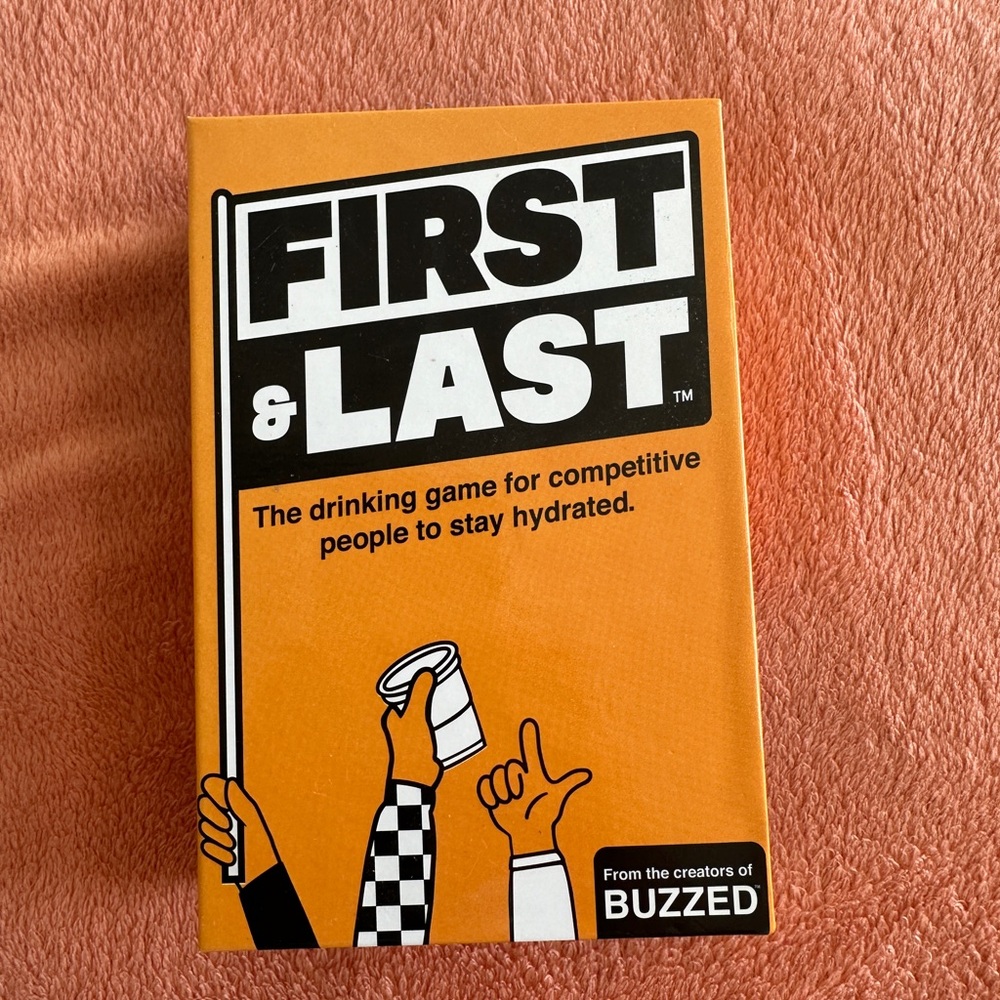 First & Last card game